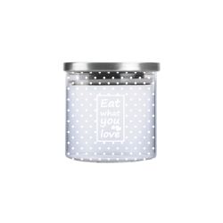 Cello D'Ziner Steelox Borosilicate Glass Jar Set Clear