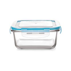 Cello Antonella Square Container with Lid Clear