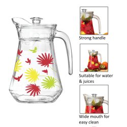 Cello Bern Glass Jugs 1300 ml clear