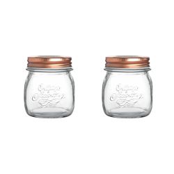 Cello Classic Round Glass Jar clear