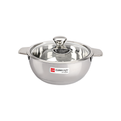 Cello Curry Pot Vacuum Stainless Steel Casserole