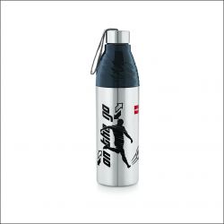 Cello Tuff Steel Pro style Bottle 700 ml Black