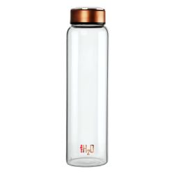 Cello H2O Borosilicate Glass Water Bottle