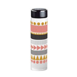 Cello H2O D'Ziner Borosilicate Glass Water Bottle 600 ml Multicolor