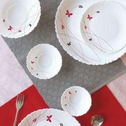 DAZZLE COLLECTION LUSH FIESTA DINNER SET