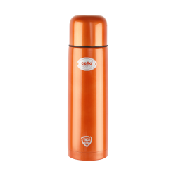 Cello Neo Style Vacuum Insulated Steel Flask with Carry Pouch