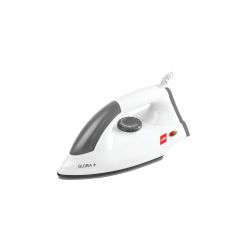 Cello Plug-N-Press Gloria 1000-Watt Dry Iron Grey and White