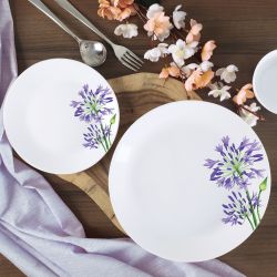 ZARAH COLLECTION PURPLE VERBENA DINNER SET