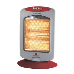 Cello Quick Heat 300 400 and 800 and 1200 Watt Quartz Red and Grey