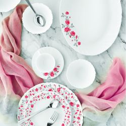 IMPERIAL COLLECTION RED ROSE FANTASY DINNER SET