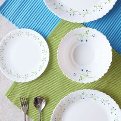 DAZZLE COLLECTION TROPICAL LAGOON DINNER SET