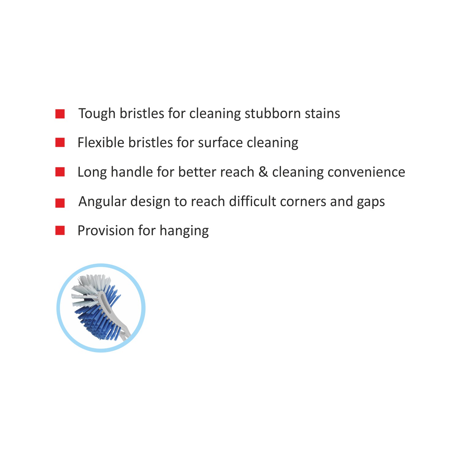 Common Double Hockey Toilet Brush