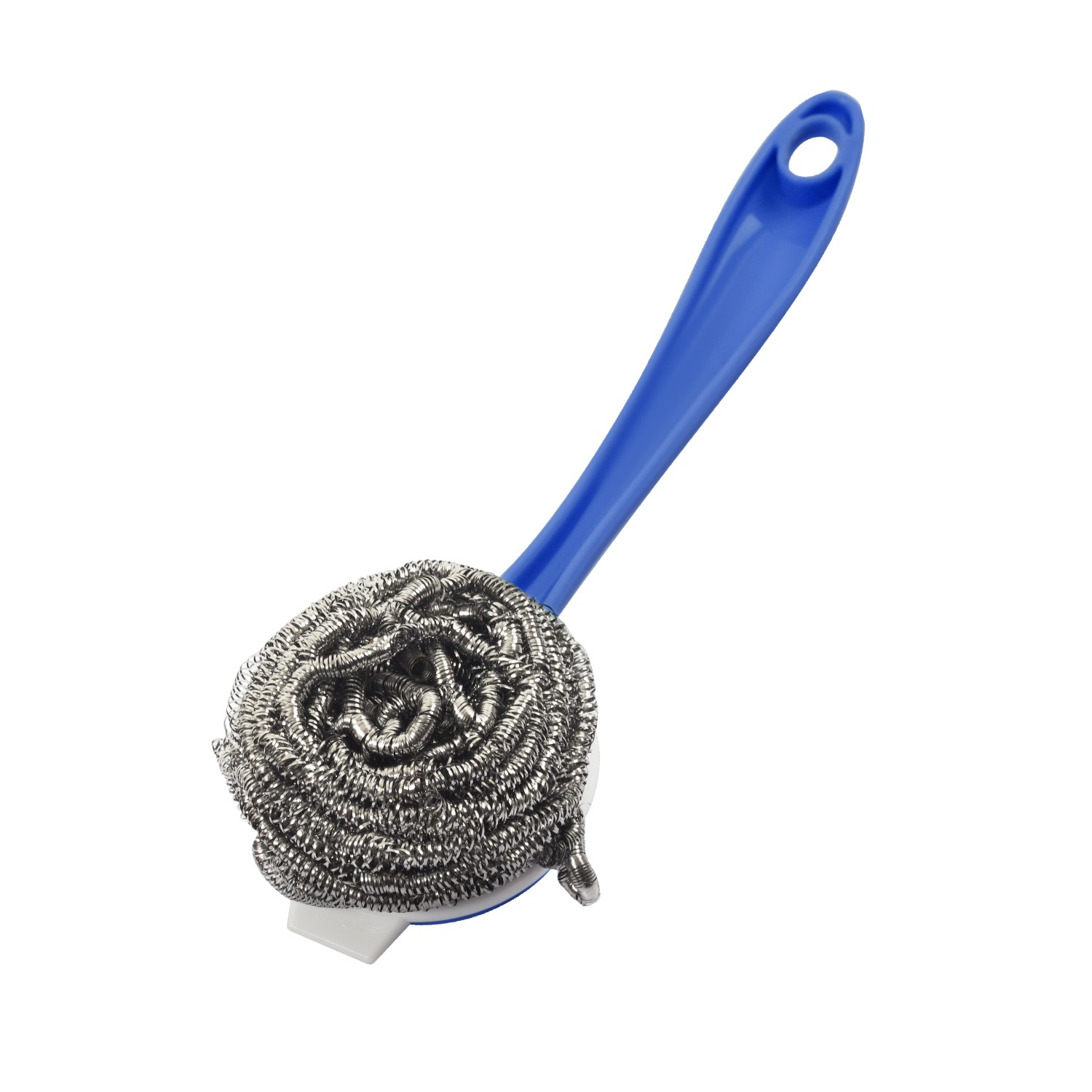 STEEL SCRUBBER WITH HANDLE