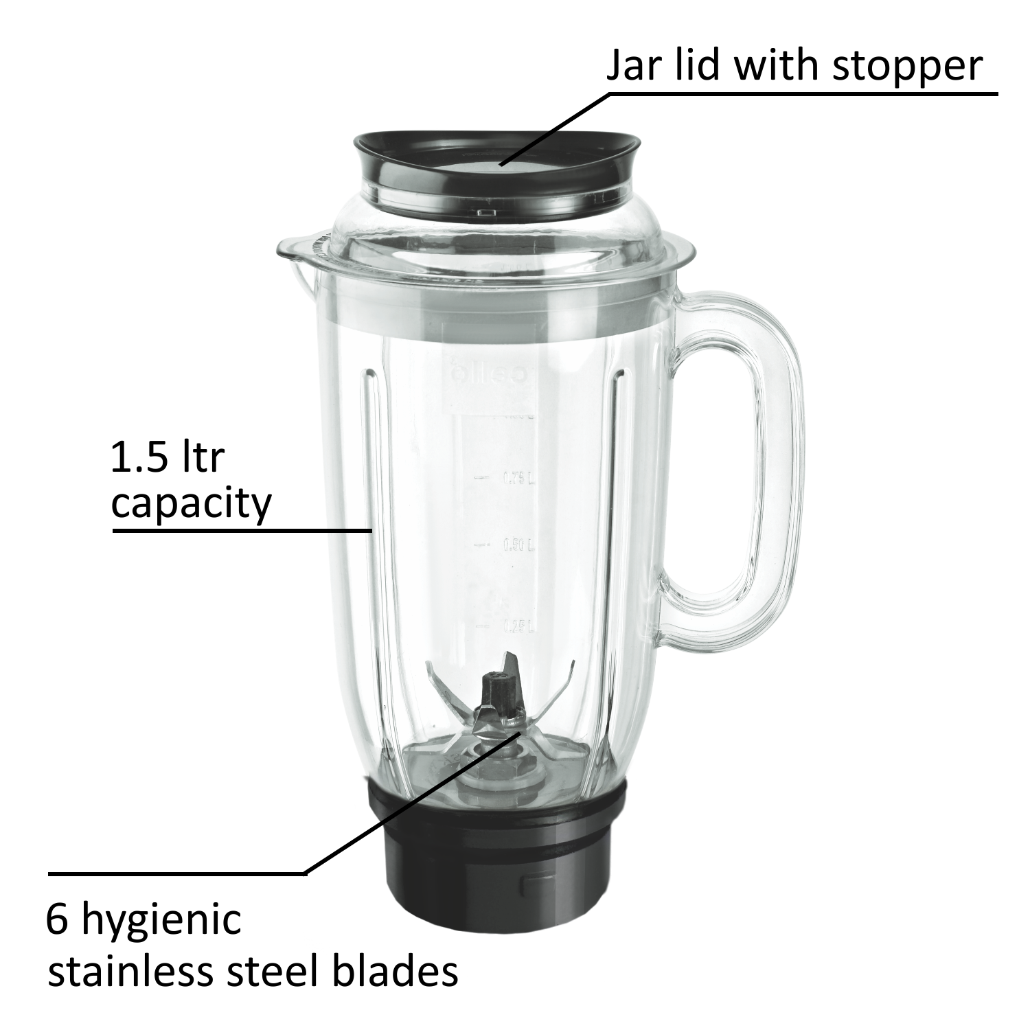 1.5 Litre Juicer Jar