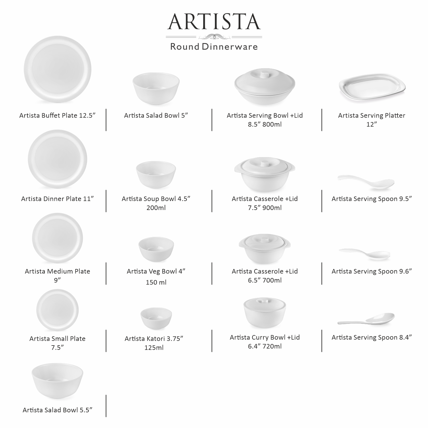 Artista Decora Serving Spoon Set