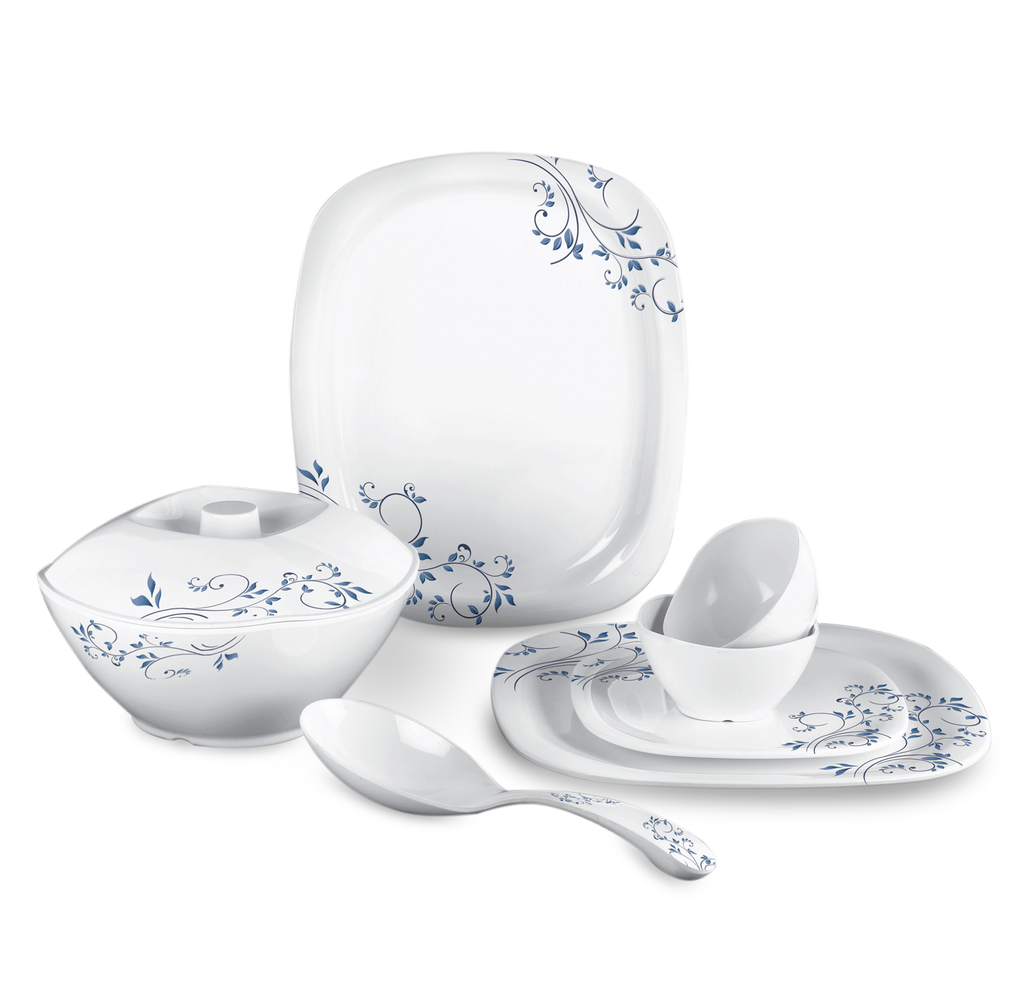 Marvella Blue Hues Dinner Set