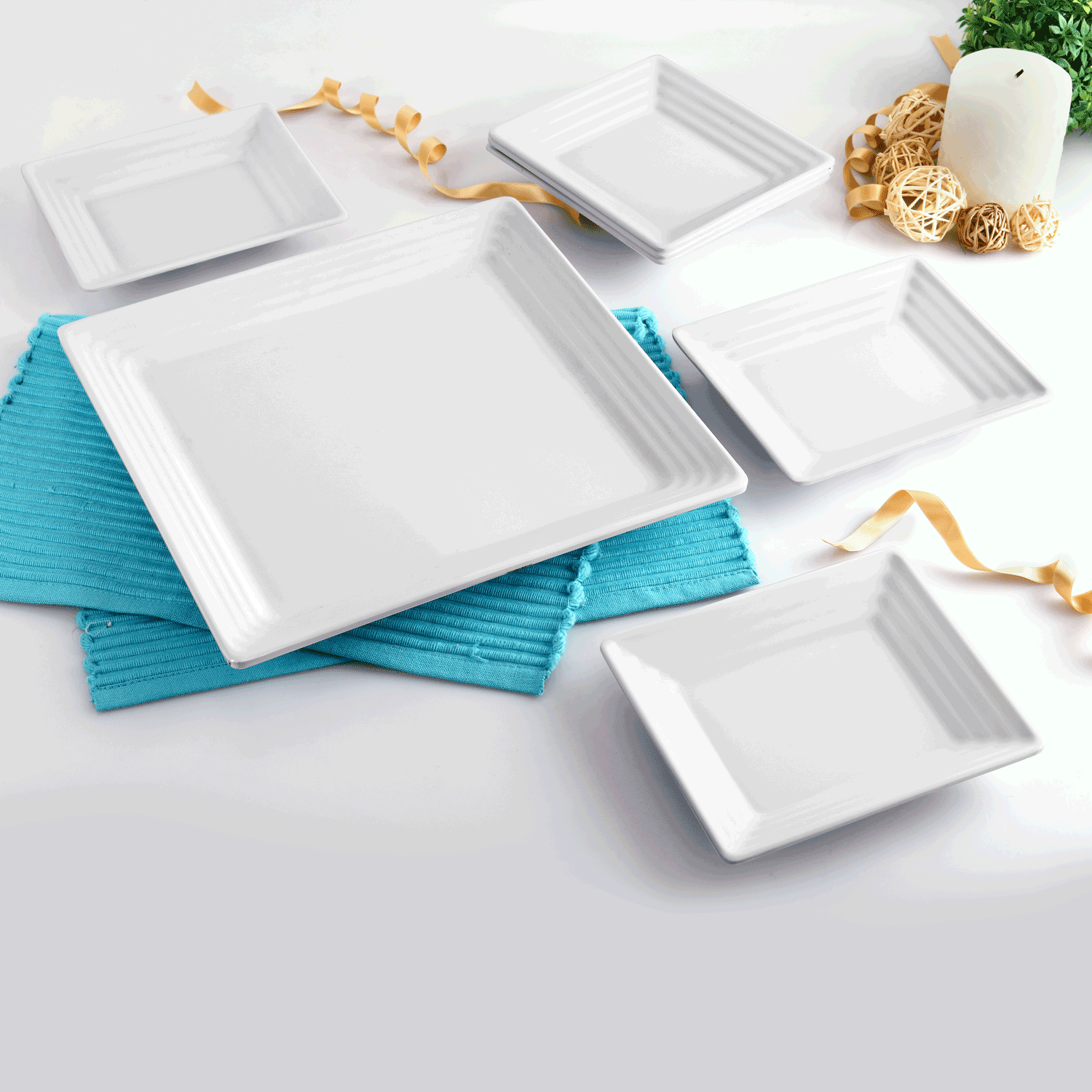 MELAMINE CAKE SERVING SET