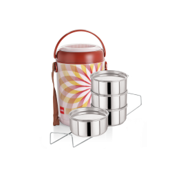 Cello Mark 2 Insulated Lunch Carrier Brown