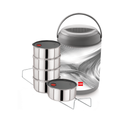 Cello Ranger 5 Delux Insulated Lunch Carrier Grey