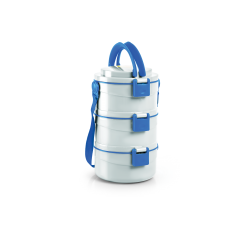 Cello Merit 2 Insulated Lunch Carrier White