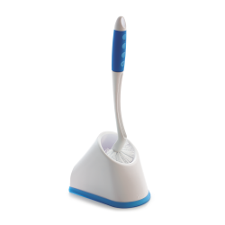 Angular Toilet Brush with Storage