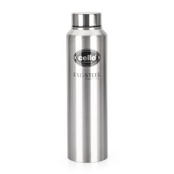 Cello Crysta Exe-Steel 1000 ml Water Bottles Silver