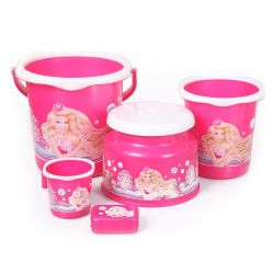Cello Bucket Set Barbie &-Hot Wheels Blue