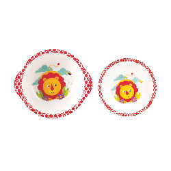 King of Jungle Cereal Bowl Set