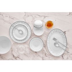 Divine Silver Dinner Set
