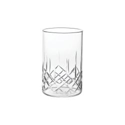 Cello D'Ziner Roma Borosilicate Tumbler Diamond Design Glass Set of 6 290 ml Clear