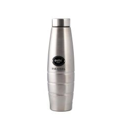 Cello Fino Exe-Steel 600 ml Water Bottle Silver