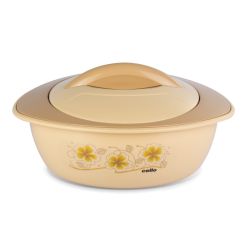 Cello Futura Plastic Casserole with Lid 1500 ml Beige