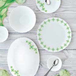 Green Maze Dinner Set