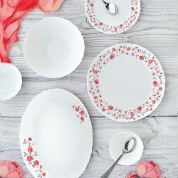 Red Rose Fantasy Dinner Set