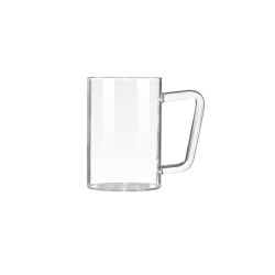 Cello Indico Borosilicate Glass Mug Set of 2 Clear