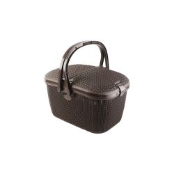Knit Style Shopping Basket
