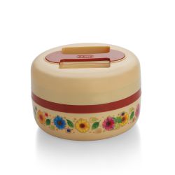 Cello Leisure Plastic Casserole with Lid 800 ml Beige