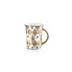 Cello Modern Gold Line Mug Set of 1 265 ml