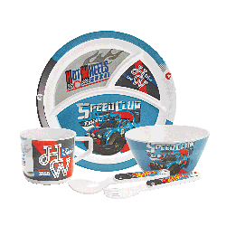 Zoom Meal Set Hot Wheels