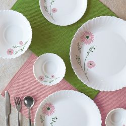 Pink Lilac Dinner Set