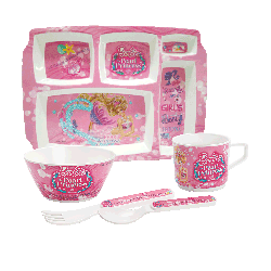 Pinkastic Meal Set Pearl Princes Barbie