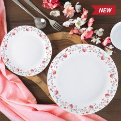 Red Grapevine Dinner Set