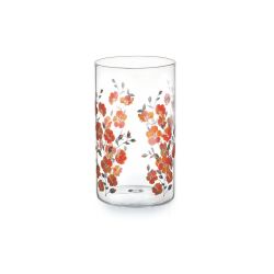 Cello Roma Decor Borosilicate Tumbler Glass Set of 6 Clear
