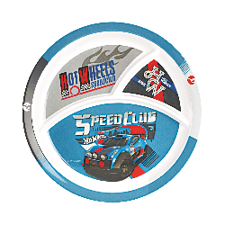 Hot Wheels Kids Round 3 Divider Plate