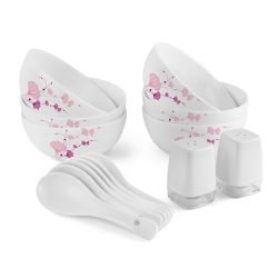 Royale Soup Set Pink Iris