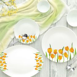 Tulip Field Dinner Set