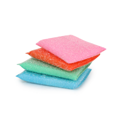 Shiny Sponge Scrub Pad 4 pcs