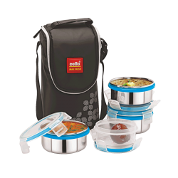 Maxfresh Steel Click Lunch Box