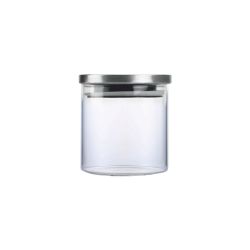 Cello Steelox Borosilicate Glass Jar Set of Clear