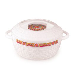 Cello Wicker Plastic Casserole with Lid 1500 ml M.Pearl